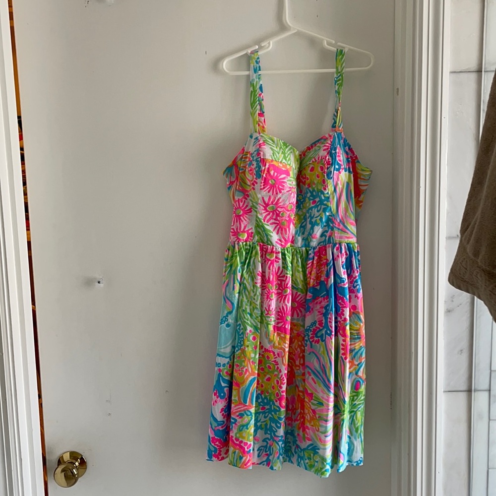 Fun bright dress worn a few times
